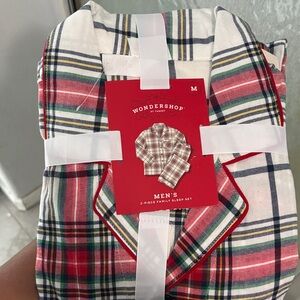 Wondershop Men's Festive Plaid PJ set